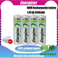nanostix pod 100% original Energizer AA Rechargeable Battery 1.2V 2450mAh For electronic cameras, ca