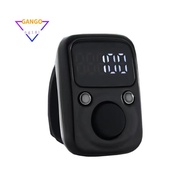 LED Electronic Counter Rechargeable with Time Counter Convenient 5-Digit Adjustable Finger Ring Coun