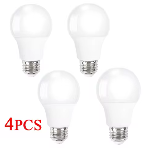 4PCS E27 E14 LED Bulb AC220V SMD2835 3W 6W 9W 12W 15W 18W 20W LED Lamp Cold Warm White Led Bulbs Ind