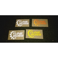 STICKER MOTOR. STICKER TUNE BOSS
