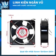 SUNON 220V Radiator Fan 12x12x4cm DP200A