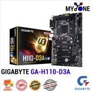 🔥GIGABYTE GA-H110-D3A🔥 LGA1151 Socket DDR4 PCIE x16 ATX