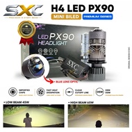 SXC - H4 PX90 65 WATT PREMIUM SERIES SXC BLUELENS MOTORCYCLE CAR HEADLIGHT