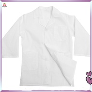 【Ready Stock】 Lovely Kids Costume White Scientist Coat Decorative Kids Lab Coat Children Accessory z
