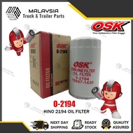 OSK O-2194 HINO OIL FILTER (15607-1430)