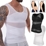 Men Shapewear Tighten Chest Abdomen Body Shaper Breast Binder Straighten Hunchback Full Body Shaping