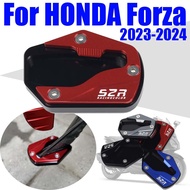 Y Side Stand Plate Auxiliary Pad For Honda Forza 350 300 250 125 NSS Forza350 Forza300 Accessories F