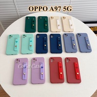 【Case Home】For OPPO A97 5G Case Silicone Full Case Anti-fingerprint Classic Solid Color Phone Case C