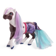 Breyer Horses Color Changing Bath Toy | Marina Color Change Mer-Pony | Brown/White with Surprise Pin