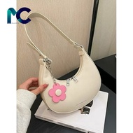 Premium flower moon bag, moon bag, women's shoulder bag, premium shoulder bag 2025