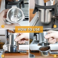 Breville Coffee Powder Feeder Sniffing Mug 54mm Coffee Dosing Cup for Breville 870 876 878 880 Espre