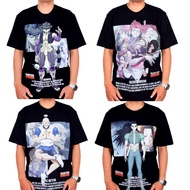 T-SHIRT HUNTER X HUNTER ANIME HISOKA MORROW ILLUMI Zoldyck ISAAC NETERO MERUEM HUNTER X HUNTER T-SHI