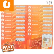Umobile VIP Sim Card Nice Phone Number Unlimited Data Tanpa Had (simcard only)