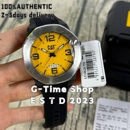 (LIMITED EDITION)CATERPILLAR HIVE LT-141-21-731| BLACK SILICONE STRAP | ANALOG WATCH 2YEAR WARRANTY