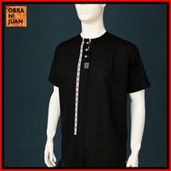 ❐ ● ✸ Obra ni Juan Authentic Casual  Border with Print - Black (01684)