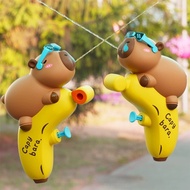 Cute Cartoon Capybara Water Spray Press Toy Summer Decompression Water Fight Play Children's Toy