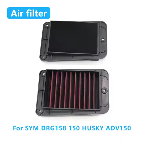 Motorcycle High Flow Air Filter For SYM DRG158 150 HUSKY ADV150 ADV 150 Intake Cleaner Accessories A