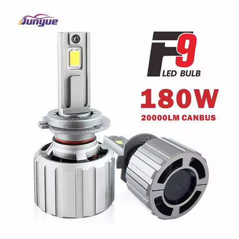 F9 180W 36000LM LED Car headlight bulb H1 H4 H7 H8 H9 H11 9005 9006 9012 Canbus H7 LED fog lamps Aut