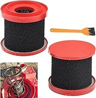 2Pack 49-90-2015 Foam Wet Filter Compatible with Milwaukee wet/dry vacuums 0880-20, 0960-20, 0970-20