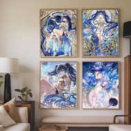 Game "Howling Tsunami" Ino Poster Print Home Modern Wall Art Living Room Bedroom Dining Room Bar Caf