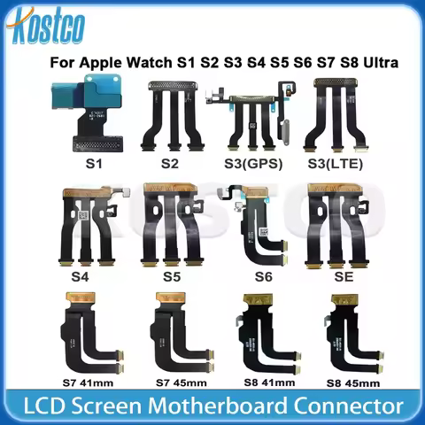 LCD Display Touch Screen Motherboard Connector Flex Cable For Apple Watch iWatch SE2 Series 2 3 4 5