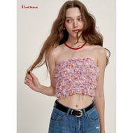 CLOUDSEASON Tube Top Top Tube Top Vest Tube Top Female High-End Tube Top Suit Tube Top Sling