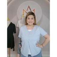 B6332 FAKE 2PIECE TOP