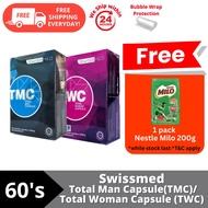 Swissmed Total Woman Capsule (TWC) 60's/Total Man Capsule (TMC) - 60's