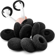 12 Pack(24pcs) Foam Earbud Earpad Ear Bud Pad Replacement Sponge Covers for iPod iPhone Itouch Ipad 