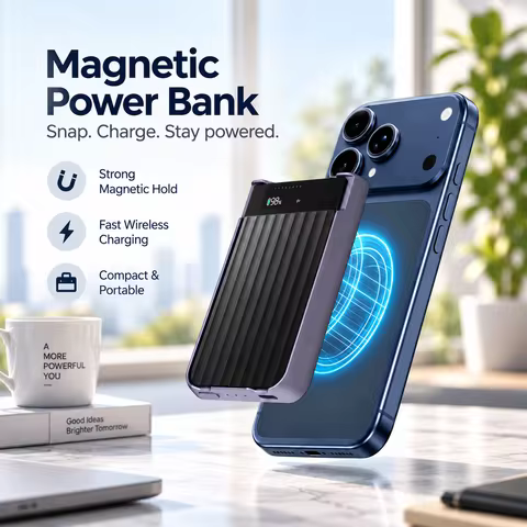 Magnetic Charger For PLAUD NOTE Pro AI Voice Recorder 2000mAh Portable External Battery Pack Fast Ch