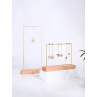 Jinse Display Metal Beech Jewelry Display Stand Necklace Earrings Bracelet Display Props Jewelry Sho