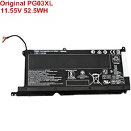 ALI11.55V 52.5Wh New Genuine PG03XL Laptop Battery Notebook For HP Pavilion 15-DK Series 15-DK0125TX HSTNN-OB1I L48485-0