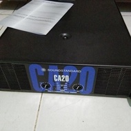 POWER AMPLIFIER SOUNDSTANDARD CA20 GRADE A Dijamin Original