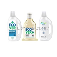 ECOVER Non-Bio Laundry Liquid / Fabric Softener 1.5L