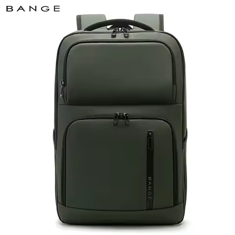 BANGE Large Capacity Daily 15.6inch Light Waterproof Business Laptop Men Backpack