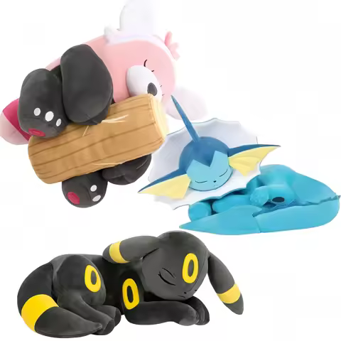 Umbreon Vaporeon Bewear Plush Sleep Plush Eevee Peluche Sprigatito Piplup Pachirisu Flareon Sylveon 