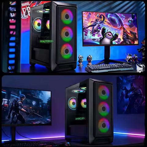 5 14400F/14600KF/RTX5060 Ti/3050/5070 Designer game desktop computer host desktop machine, configura