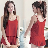 ILONA Plus Size Women Pajamas Camisole + Shorts