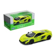 HIJAU Nex Welly 1:24 Mc Laren 675LT Green