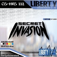 Secret invsion cutting sticker | Secret invasion cutting stiker | Secret invasion sticker | Secret i