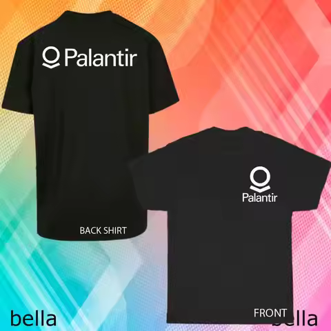 New Palantir Technologies Logo T-Shirt Funny Size S to 5XL