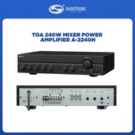 TOA A-2240H 240W Mixer Power Amplifier PA System Masjid / Sekolah