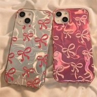 HP SS999 Gradiant Laser Watery Lovely Pink Bow Case For SAMSUNG S23 S24 ULTRA A03 A02s A03s A03 Core