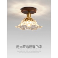 Retro Walnut Balcony Corridor Aisle Light Modern Simple Light Luxury Foyer Entrance Entrance Light C
