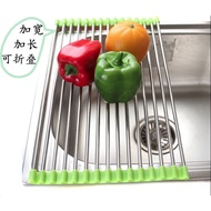 Foldable Drain Rack Dish Rack Above Sink Storage Rack Kitchen Sink Dish Rack Drain Basket Storage Ra
