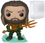 POP Heroes: Aquaman - Arthur Curry in Hero Suit Funko Vinyl Figure (Bundled with Compatible Box Prot