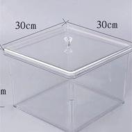 Refrigerator accessories/Refrigerator Storage Box Transparent Box Storage Freezer Freezer Box Drawer