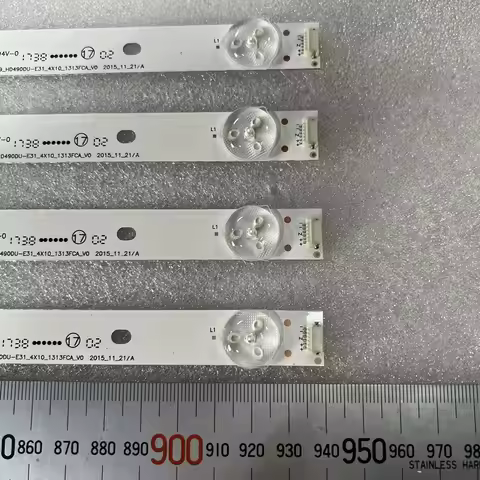 LED Backlight Strip 10LED For H49MEC3030 HD490DU-EU31 H49MEC3050 H49M3000 LED49K300U NS-49DR420NA8 4