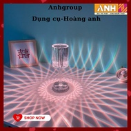 Night light, RPG 16-color crystal decorative lamp, unique romantic projection sensor.B12