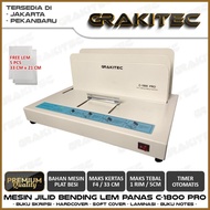 DEA Mesin Jilid Buku Bending F4 Lem Panas Bending Kualitas Premium / Penerbit ( Mesin Binding untuk 
